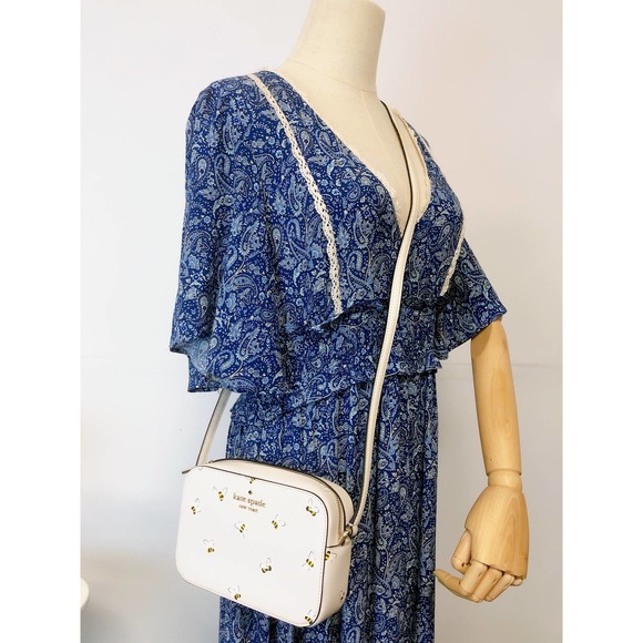 kate spade Bags Kate Spade K724 Staci Bee Mini Camera Bag In Bees